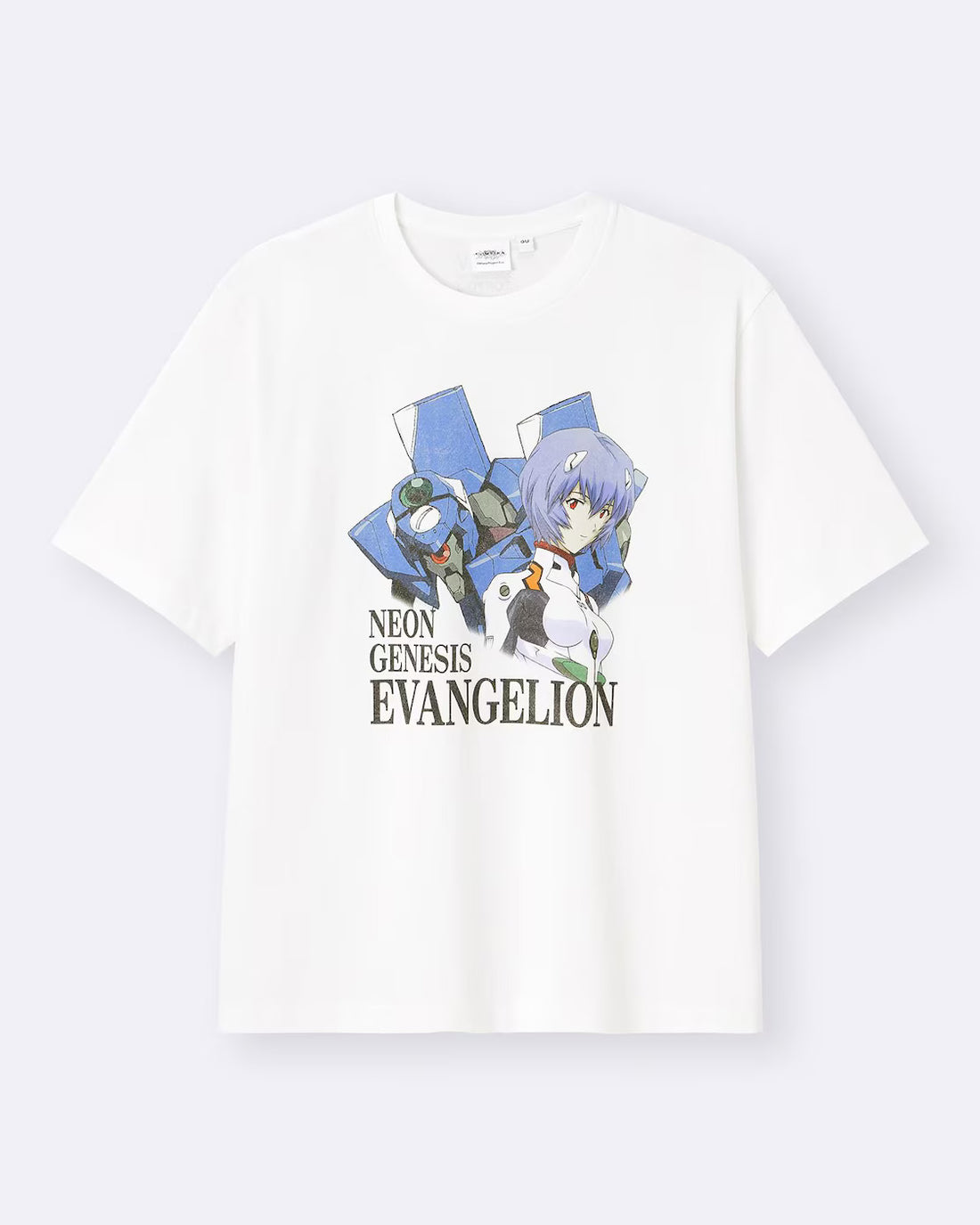 GU x Neon Genesis Evangelion Washed Graphic T-Shirt - Off White 01 OFF WHITE official product photo 02