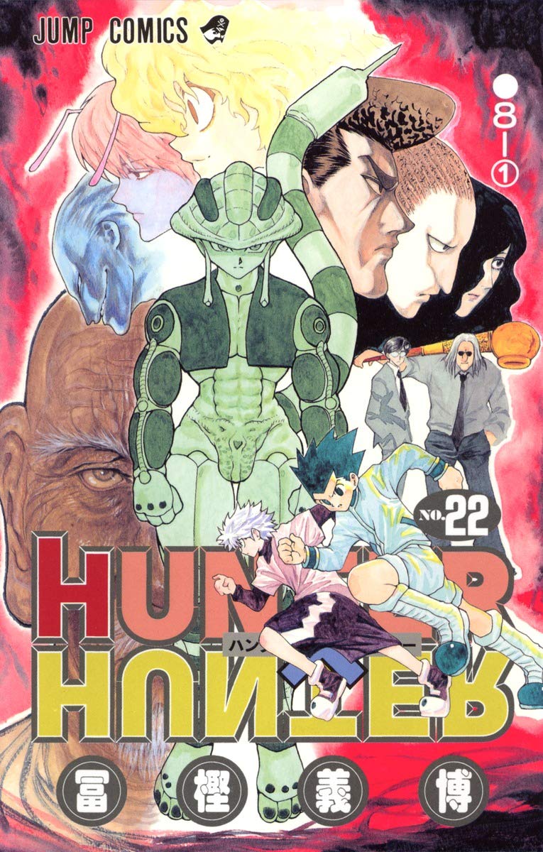Hunter x Hunter Vol. 22 Japanese paperback cover