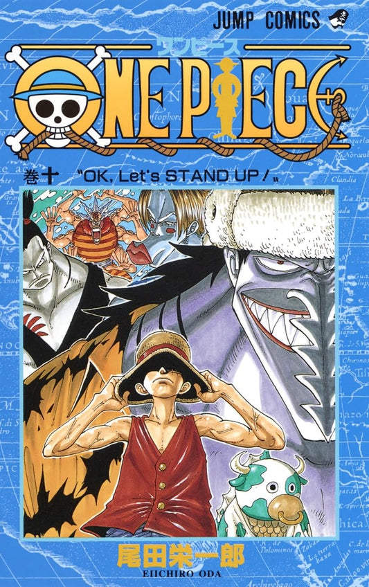 One Piece Vol. 10 Japanese paperback cover