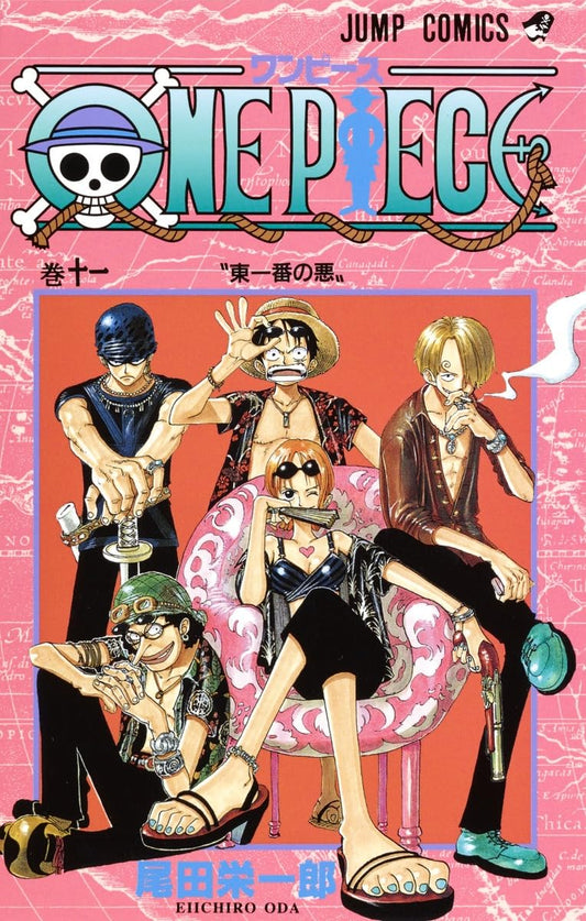 One Piece Vol. 11 Japanese paperback cover