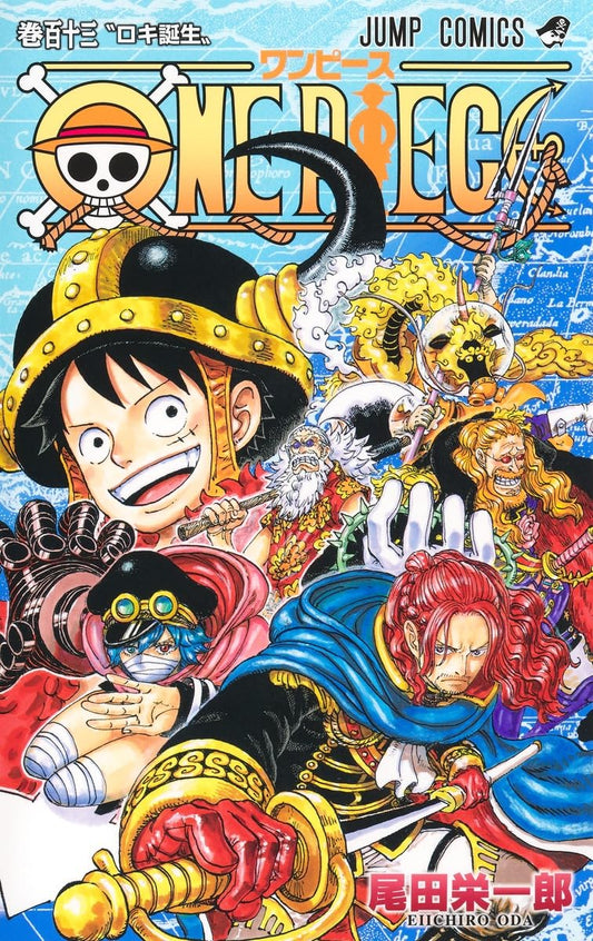 One Piece Vol. 113 Japanese paperback cover