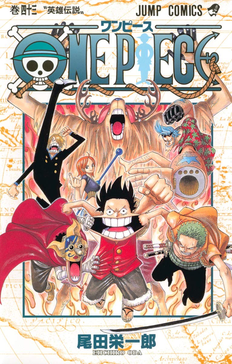 One Piece Vol. 43 Japanese paperback cover