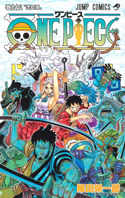 One Piece Vol. 98 Japanese paperback cover