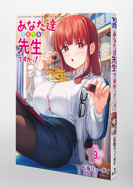 Young Jump Comics Are You Really Teachers?! Vol. 3 Japanese paperback cover
