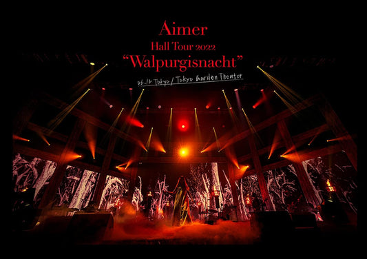 Aimer Hall Tour 2022 Walpurgisnacht Live at Tokyo Garden Theater Regular Edition Blu-ray - product image 1