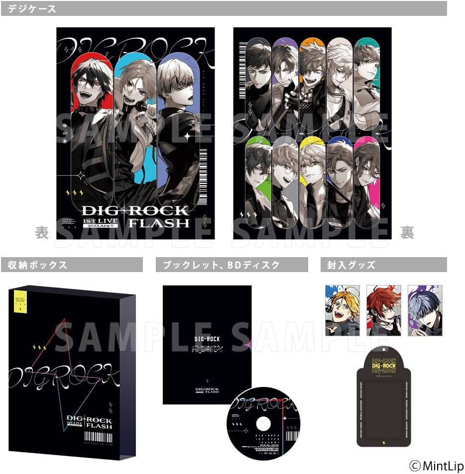 DIG-ROCK 1st LIVE FLASH Blu-ray - product image 2
