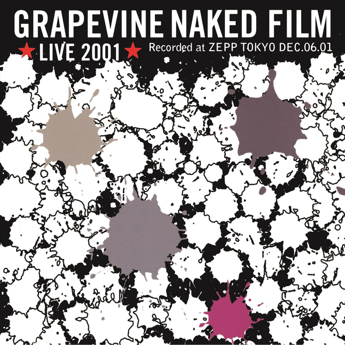 GRAPEVINE Live 2001 NAKED FILM and MORE Blu-ray - product image 1