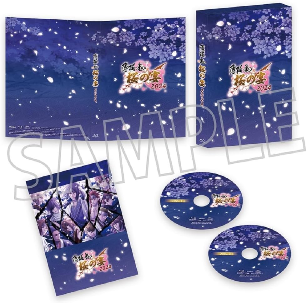 Hakuoki Shinkai Sakura no Utage 2024 Blu-ray Regular Edition - product image 1