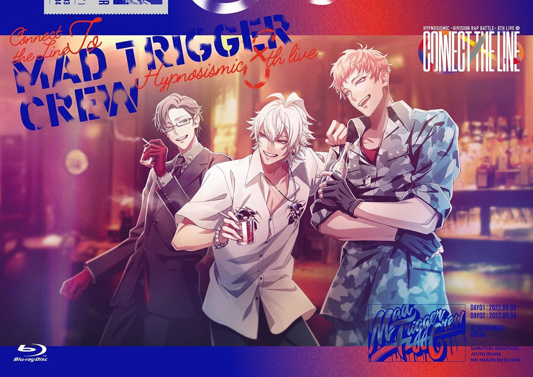 Hypnosis Mic Division Rap Battle 8th Live Connect the Line to Mad Trigger Crew Blu-ray - product image 1
