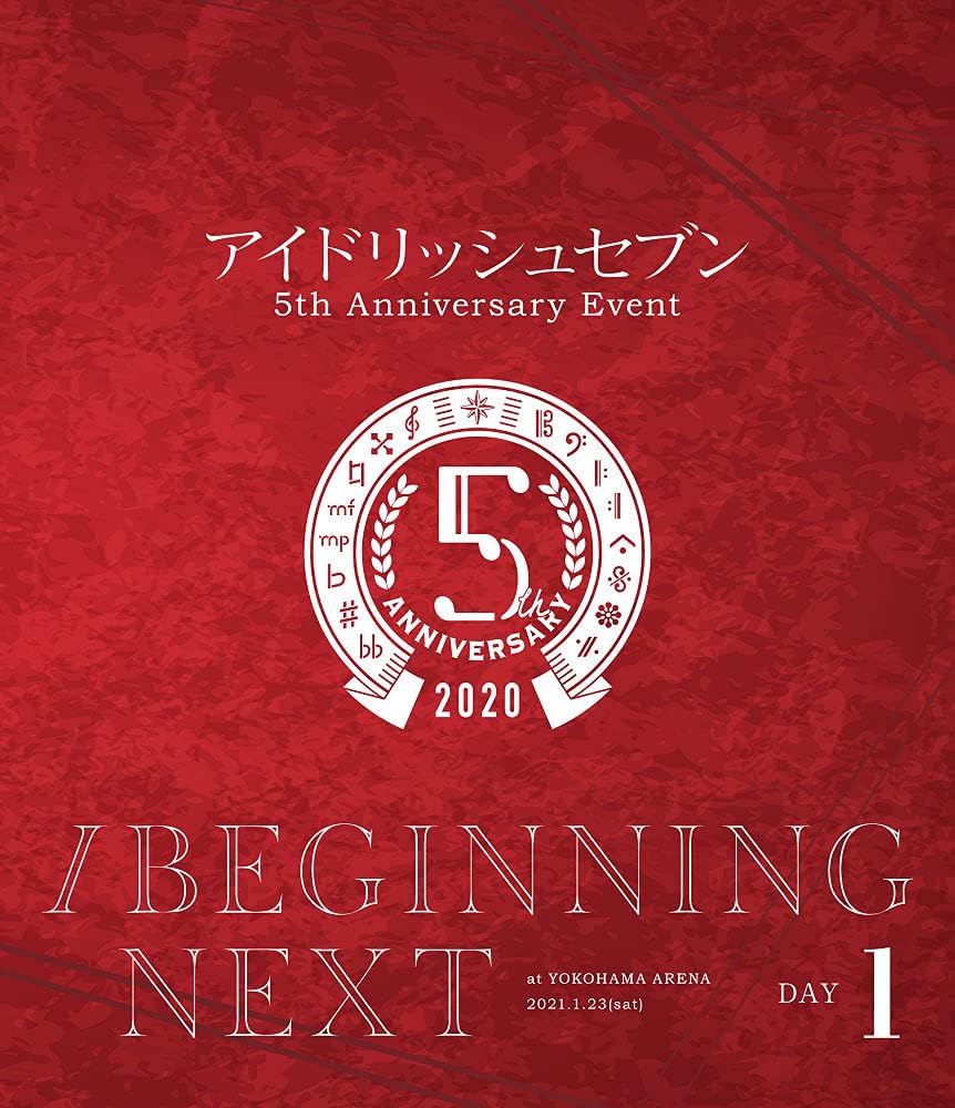 IDOLiSH7 5th Anniversary Event /BEGINNING NEXT Day 1 Blu-ray - product image 1