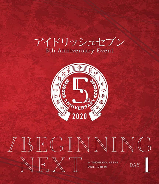 IDOLiSH7 5th Anniversary Event /BEGINNING NEXT Day 1 Blu-ray - product image 1