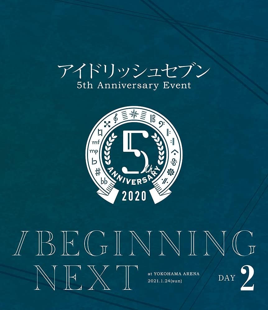 IDOLiSH7 5th Anniversary Event /BEGINNING NEXT Day 2 Blu-ray - product image 1