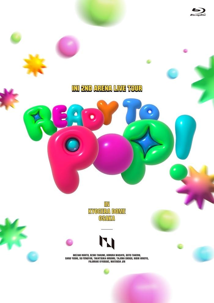 INI Ready to Pop! Kyocera Dome Osaka Regular Edition Blu-ray - product image 1