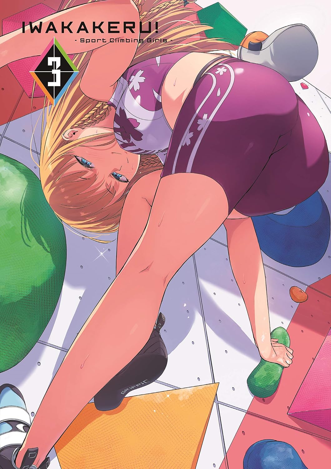 Iwa Kakeru Sport Climbing Girls Volume 3 Blu-ray - product image 2