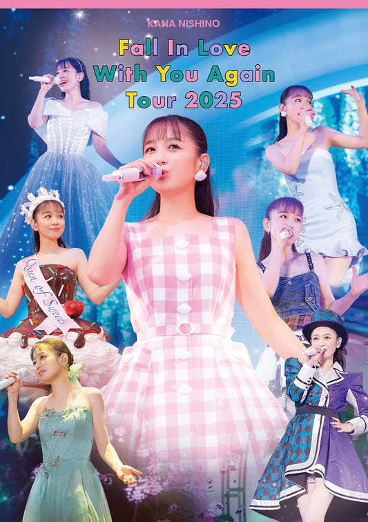 Kana Nishino: Fall In Love With You Again Tour 2025 Standard Blu-ray - cover