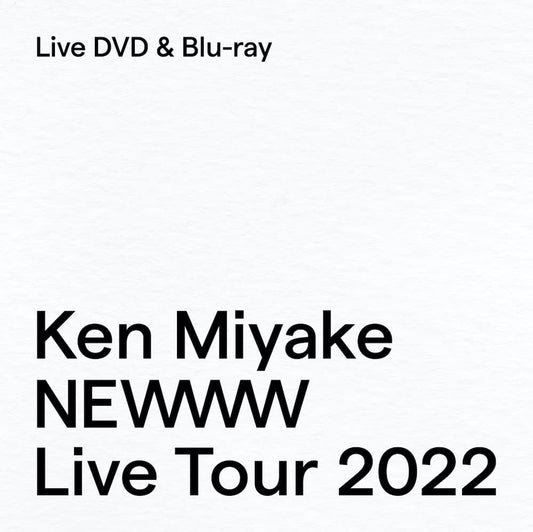Ken Miyake NEWWW Live Tour 2022 Blu-ray - product image 1