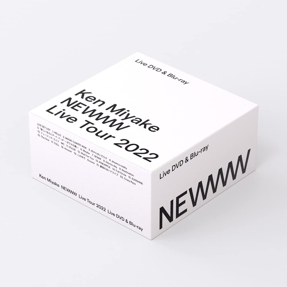 Ken Miyake NEWWW Live Tour 2022 Blu-ray - product image 2