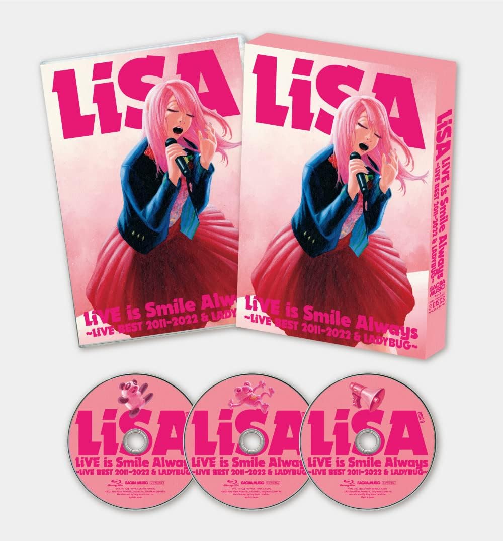 LiSA LiVE BEST 2011–2022 & LADYBUG Standard Edition Blu-ray - product image 2