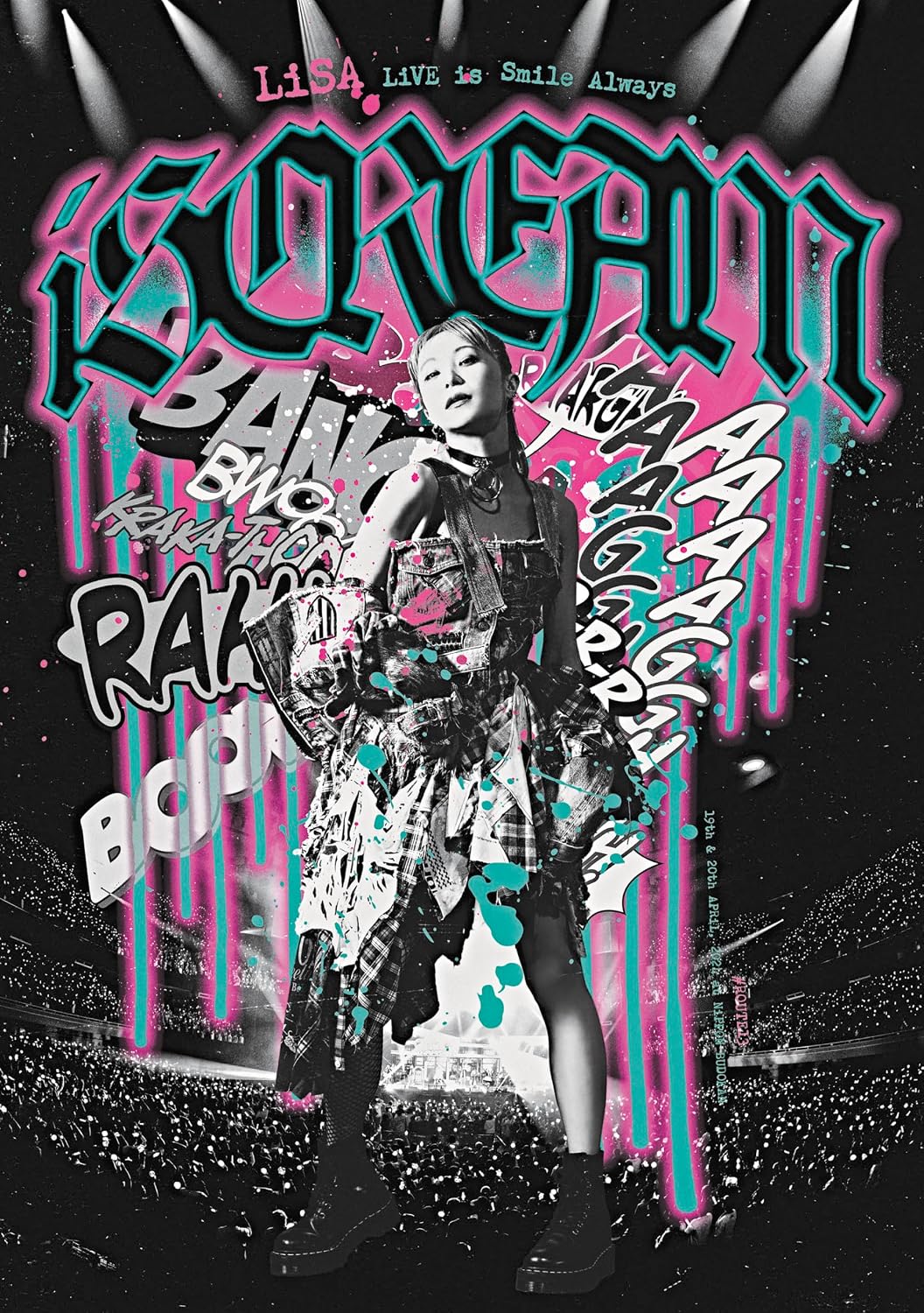 LiSA LiVE is Smile Always i SCREAM at Nippon Budokan Blu-ray cover