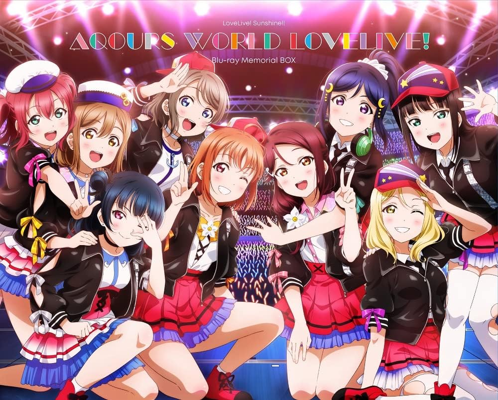 Love Live Sunshine Aqours World LoveLive Memorial Box Blu-ray + CD - product image 1