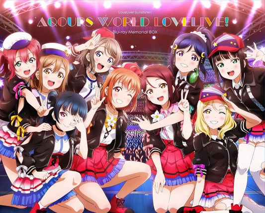 Love Live Sunshine Aqours World LoveLive Memorial Box Blu-ray + CD - product image 1