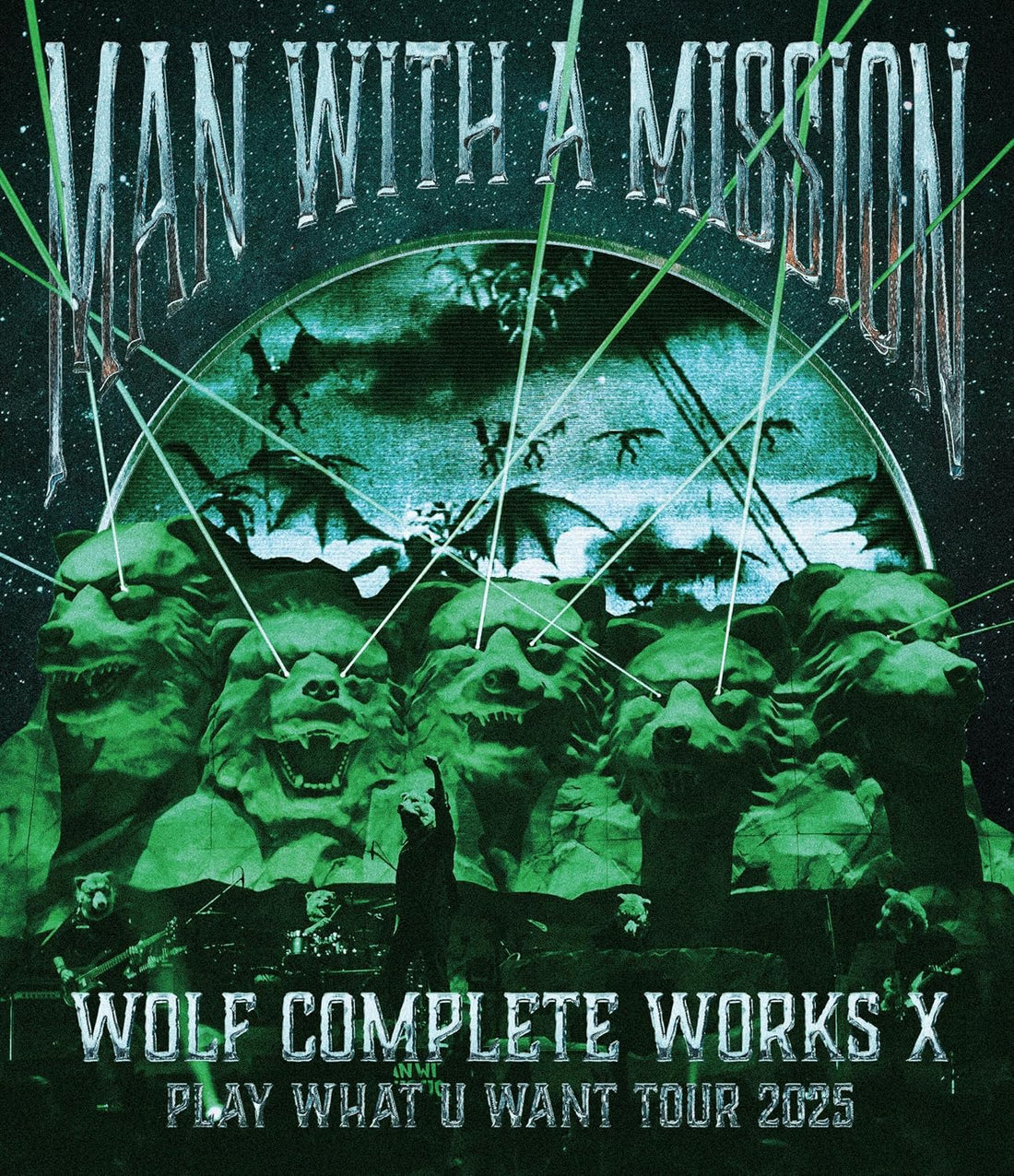 MAN WITH A MISSION Wolf Complete Works X 15th Anniversary Tour 2025 Standard Edition B Blu-ray - product image 1
