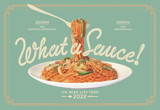 Miku Ito Live Tour 2022 What a Sauce! Limited Edition Type B with T-shirt Blu-ray - product image 1