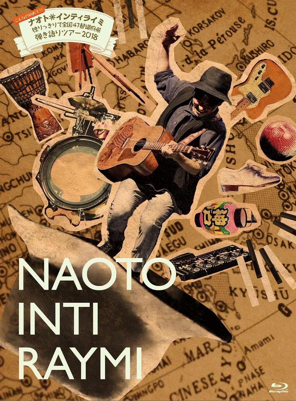 Naoto Inti Raymi Solo Acoustic Tour 2018 All 47 Prefectures Blu-ray - product image 1