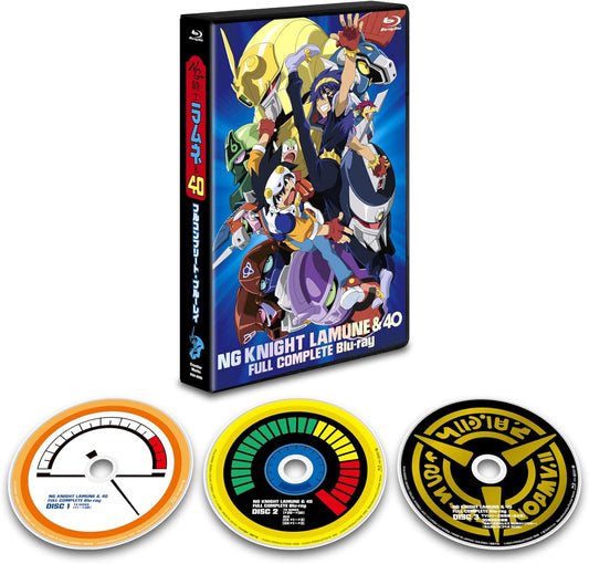 NG Knight Lamune & 40 Full Complete Blu-ray - cover