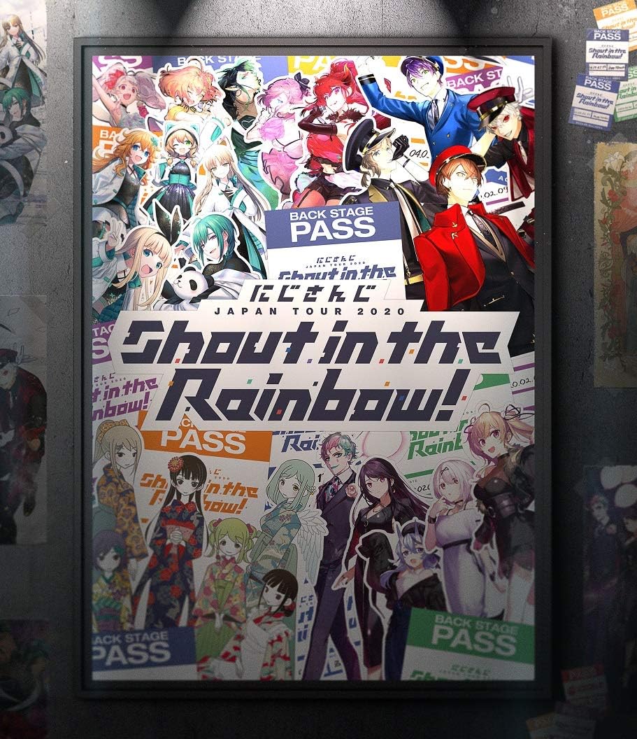 Nijisanji JAPAN TOUR 2020 Shout in the Rainbow! Blu-ray - product image 1