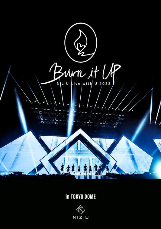 NiziU Live with U 2022 Burn it Up in Tokyo Dome Regular Edition Blu-ray - product image 1