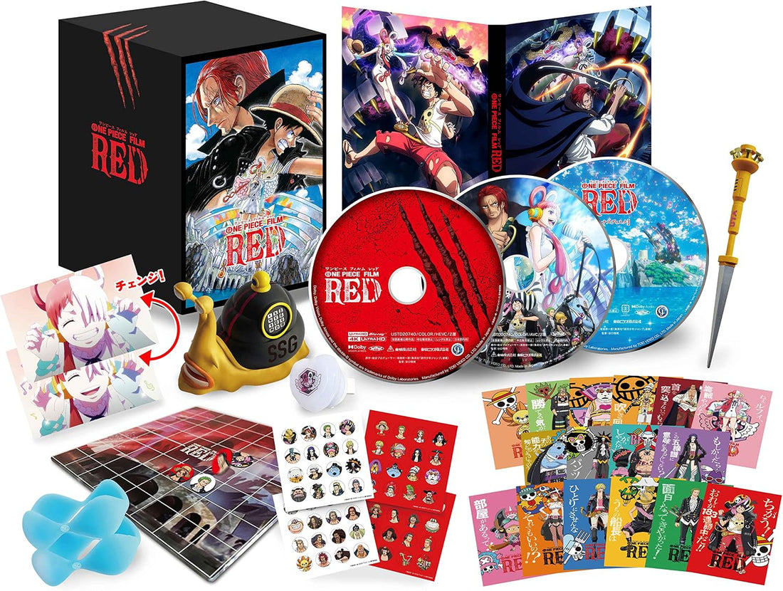ONE PIECE FILM RED Deluxe Limited 4K UHD & Blu-ray - product image 1