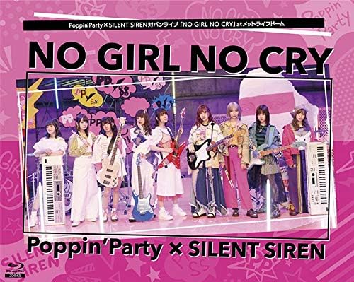 Poppin'Party × SILENT SIREN NO GIRL NO CRY Blu-ray - product image 1