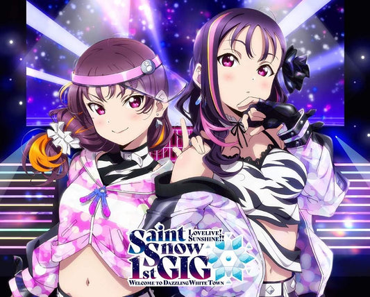 Saint Snow 1st GIG Welcome to Dazzling White Town Blu-ray Memorial Box - product image 1