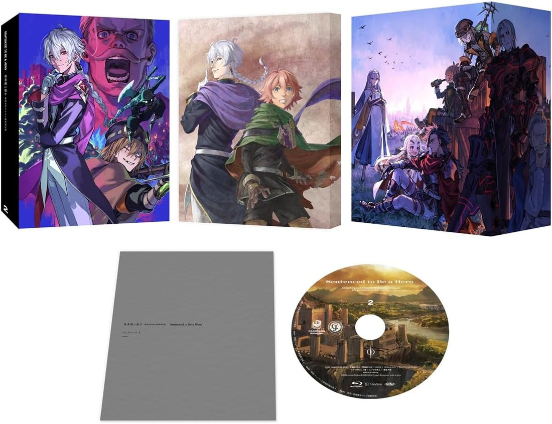 Sentenced to Be a Hero Vol. 2 Blu-ray - cover