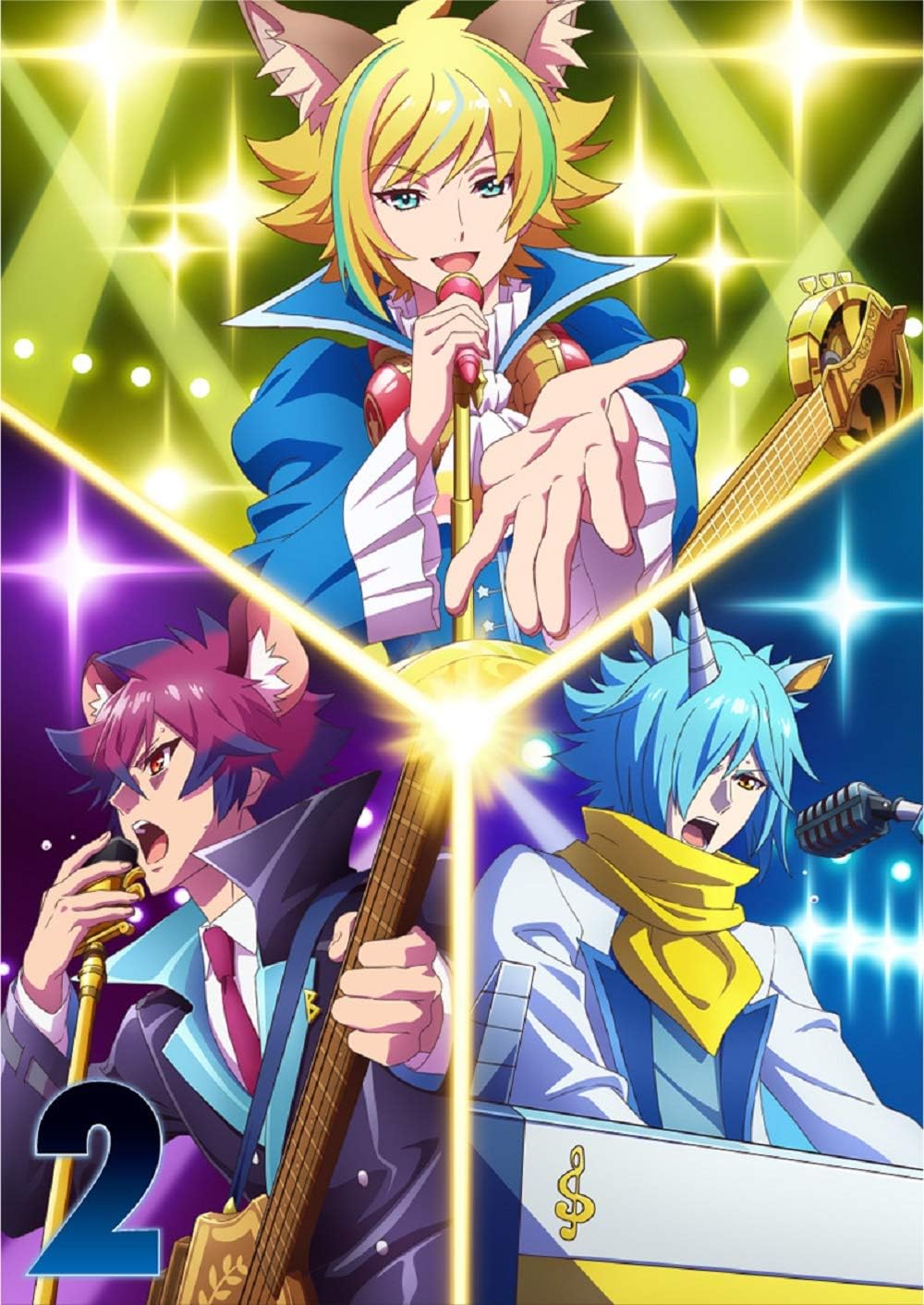 SHOW BY ROCK!! STARS!! Vol. 2 Blu-ray + CD - product image 1