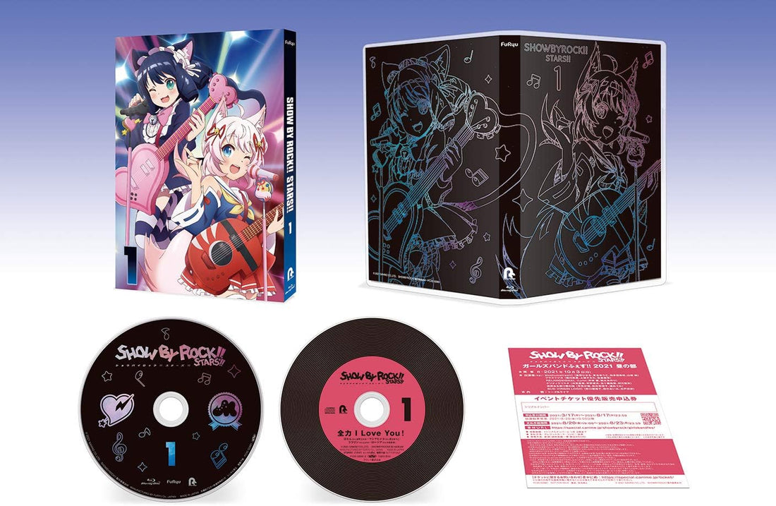 SHOW BY ROCK!! STARS!! Volume 1 Blu-ray + CD - product image 2