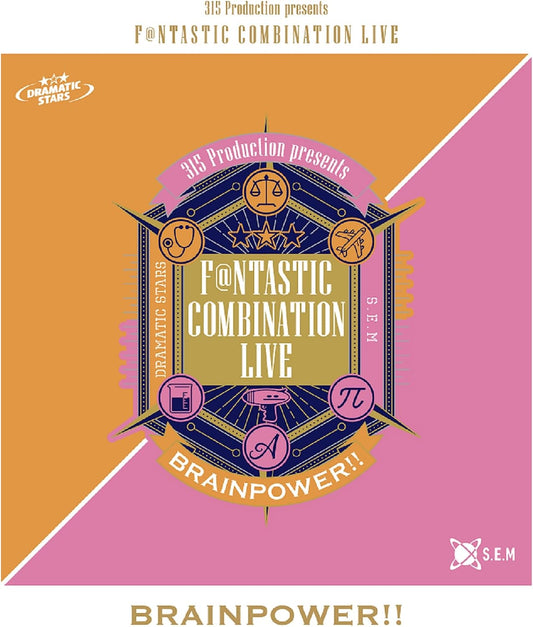 SideM F@NTASTIC COMBINATION LIVE BRAINPOWER Blu-ray - product image 1