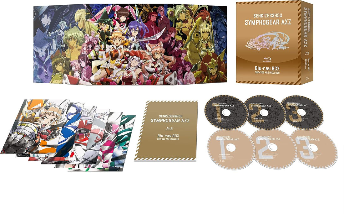 Symphogear AXZ Blu-ray Box Limited Edition Blu-ray + CD - product image 2
