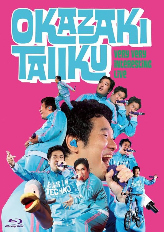 Taiiku Okazaki Meccha Meccha Omoshiro Live Regular Edition Blu-ray - product image 1
