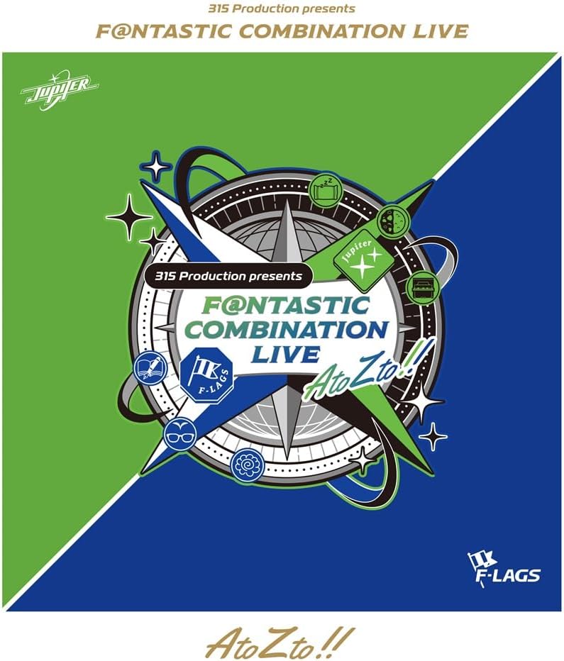 THE IDOLM@STER SideM F@NTASTIC COMBINATION LIVE AtoZto!! Blu-ray - product image 1
