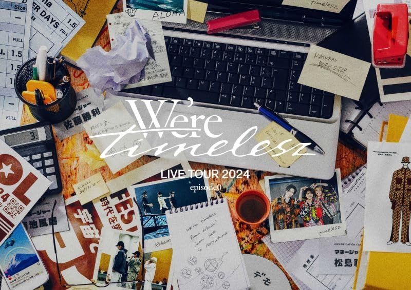 timelesz We're timelesz Live Tour 2024 episode0 Standard Edition Blu-ray - edition product photo