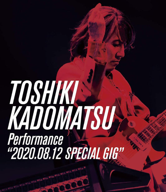 Toshiki Kadomatsu Performance 2020.08.12 Special Gig Regular Edition Blu-ray - product image 1