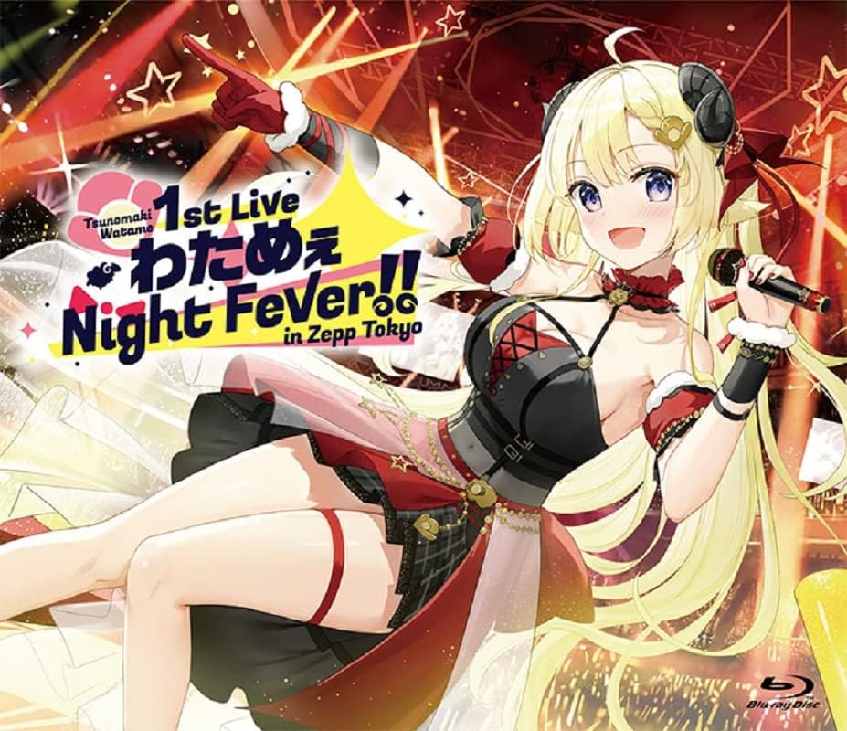 Tsunomaki Watame 1st Live Watamee Night Fever!! in Zepp Tokyo Blu-ray - product image 1