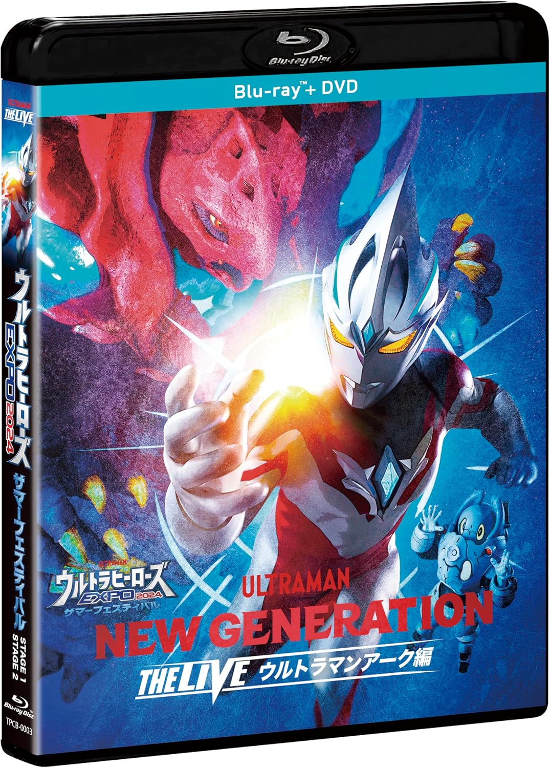 Ultra Heroes EXPO 2024 Summer Festival New Generation The Live Ultraman Arc Blu-ray + DVD - product image 1