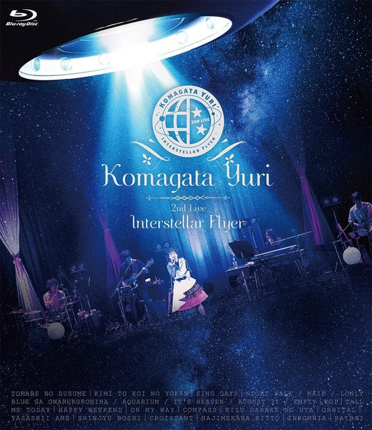 Yuri Komagata 2nd Live Interstellar Flyer Blu-ray - product image 1
