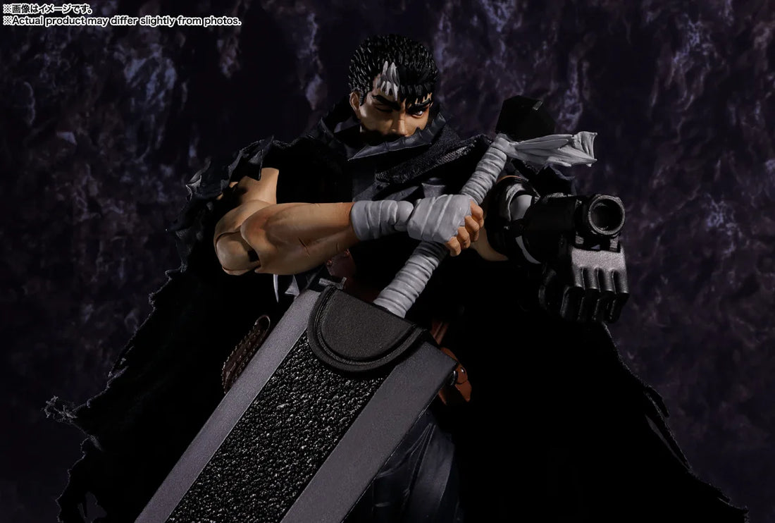 S.H.Figuarts Berserk Guts Berserker Armor Reissue Action Figure - product view 3
