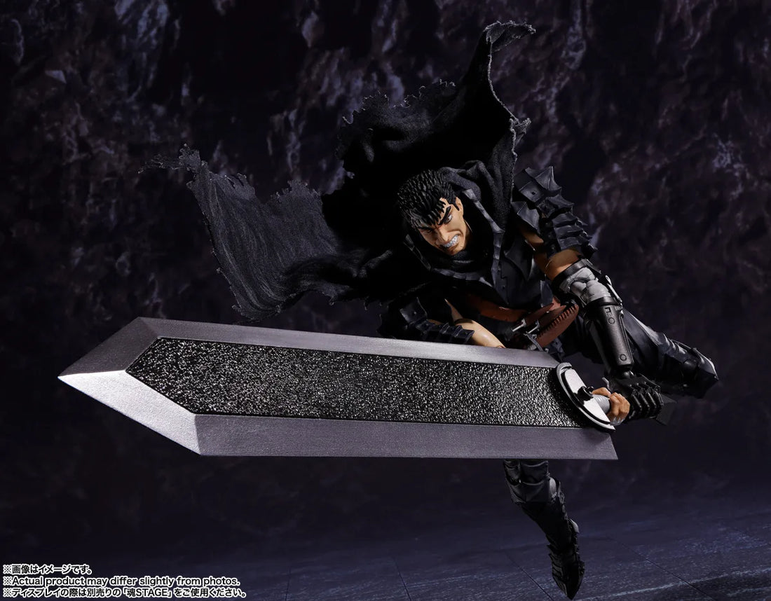 S.H.Figuarts Berserk Guts Berserker Armor Reissue Action Figure - product view 8
