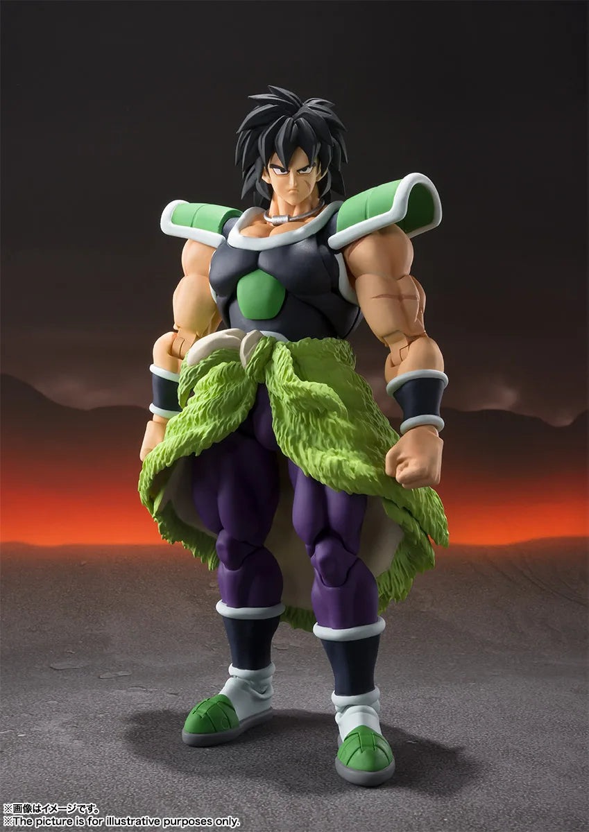 S.H.Figuarts Dragon Ball Super Broly Reissue Action Figure - product view 3
