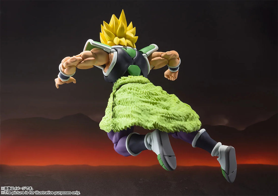 S.H.Figuarts Dragon Ball Super Broly Reissue Action Figure - product view 5